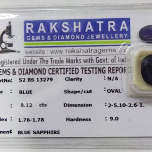 NEELAM S2BS13279 8.120 Cts