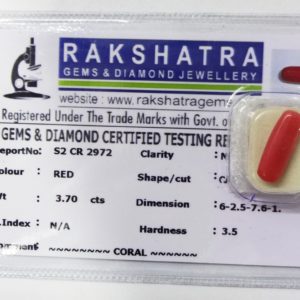 CORAL S2CR2972 3.700 Cts