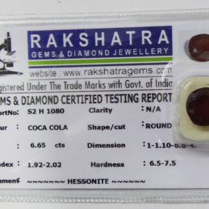 HESSONITE S2H1080  6.650  Cts