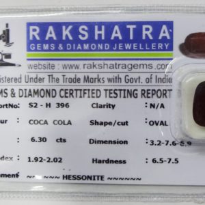 HESSONITE S2H396  6.300  Cts