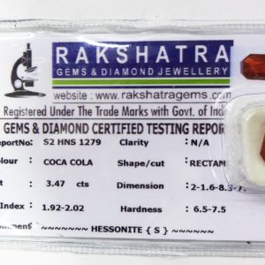 HESSONITE (S) S2HNS1279  3.470  Cts