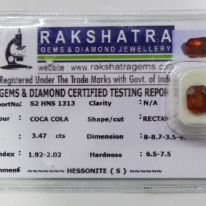 HESSONITE (S) S2HNS1313  3.470  Cts